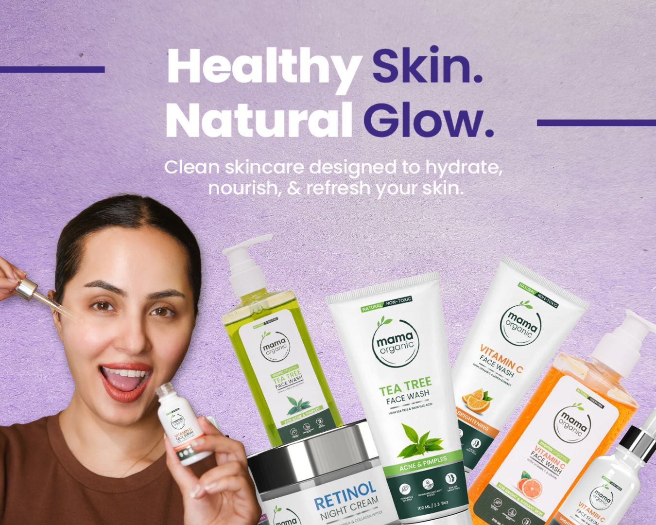 MamaOrganic Facebook ad: Celebrate Eid with a Beautiful Natural Glow