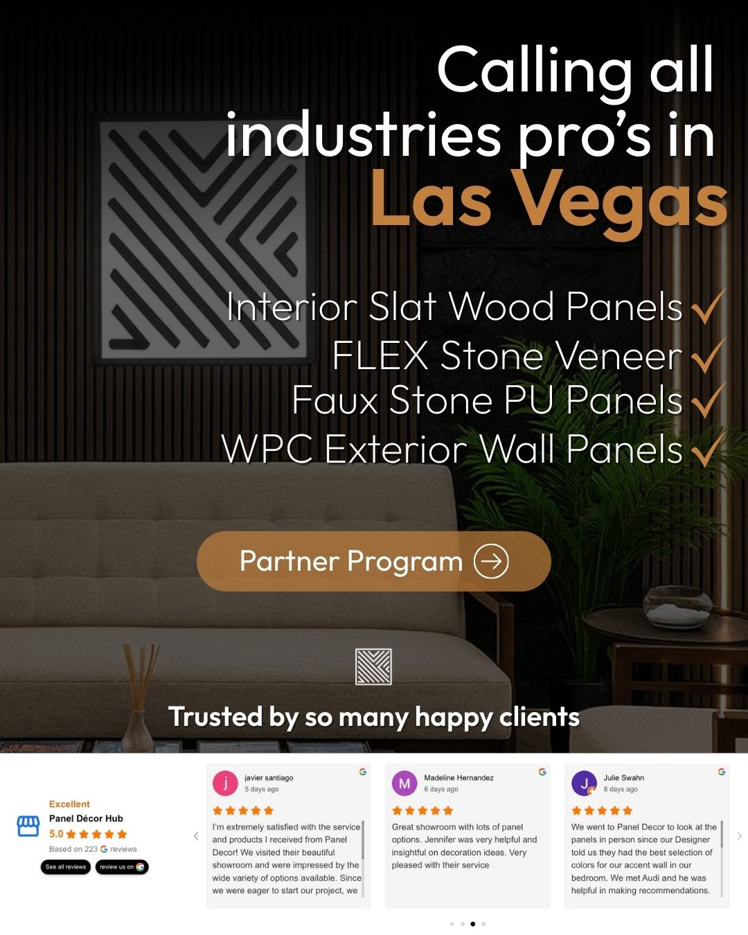 Panel Decor Hub Facebook ad