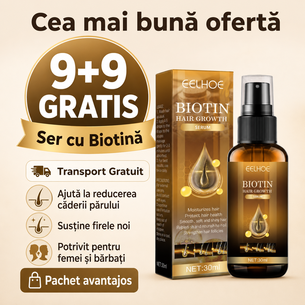 H&L Shop Facebook ad: Alege pachetul potrivit pentru tine…