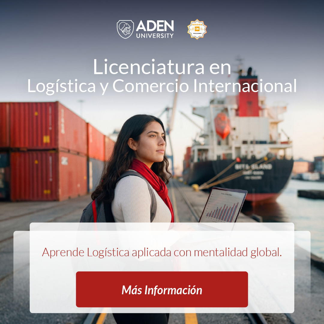ADEN University Facebook ad: Gestiona la cadena completa