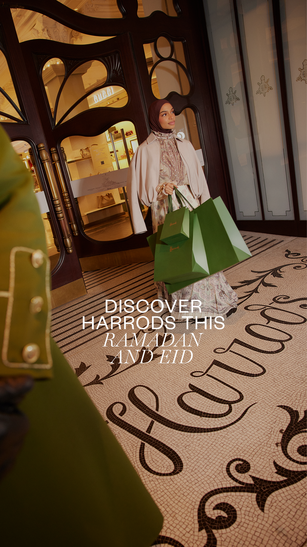 Harrods Facebook ad