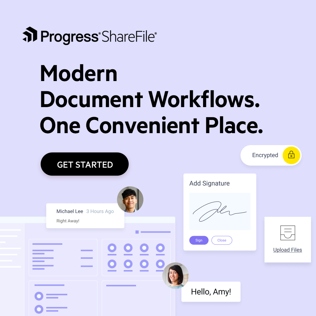 Progress ShareFile Facebook ad