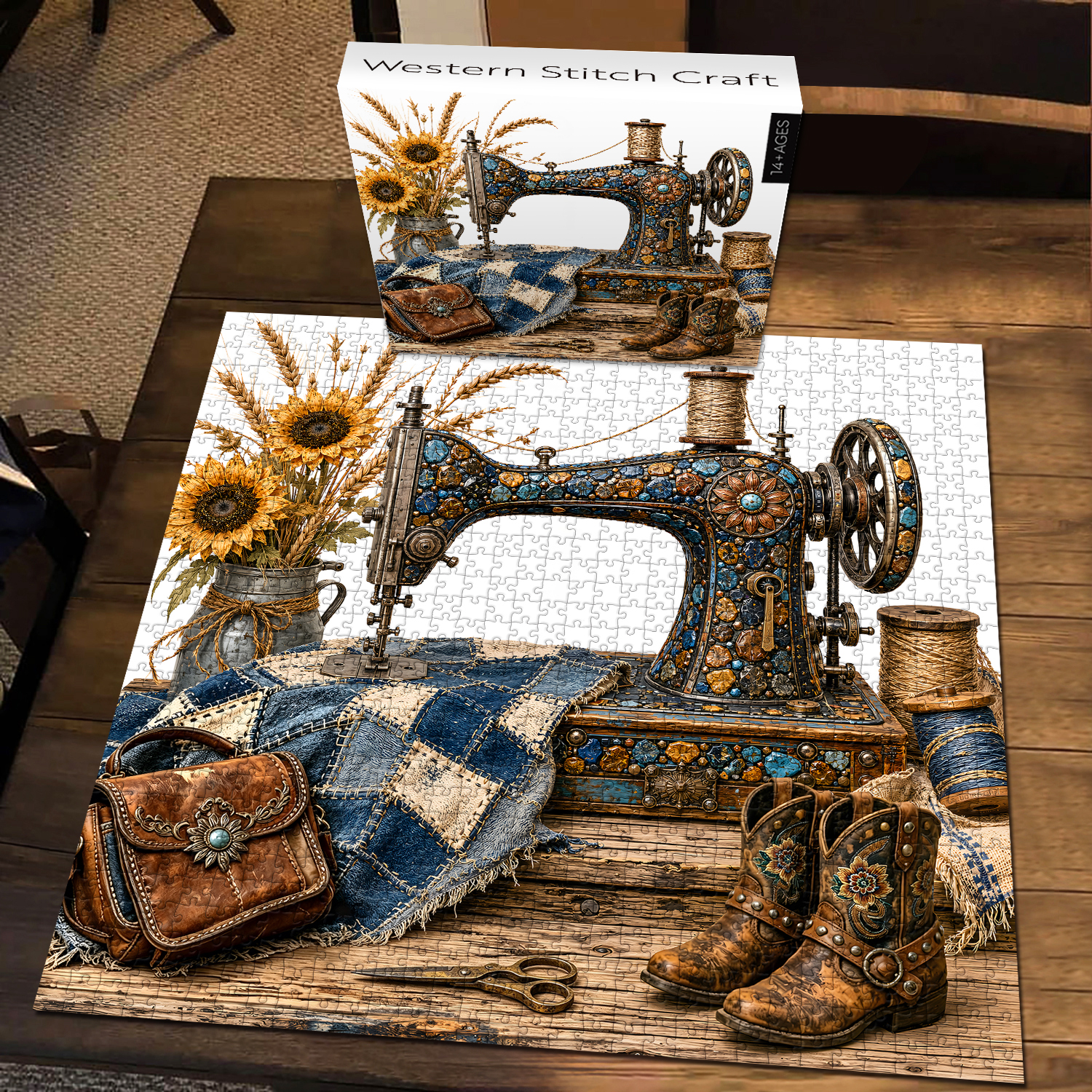 Fun-Puzzle Facebook ad