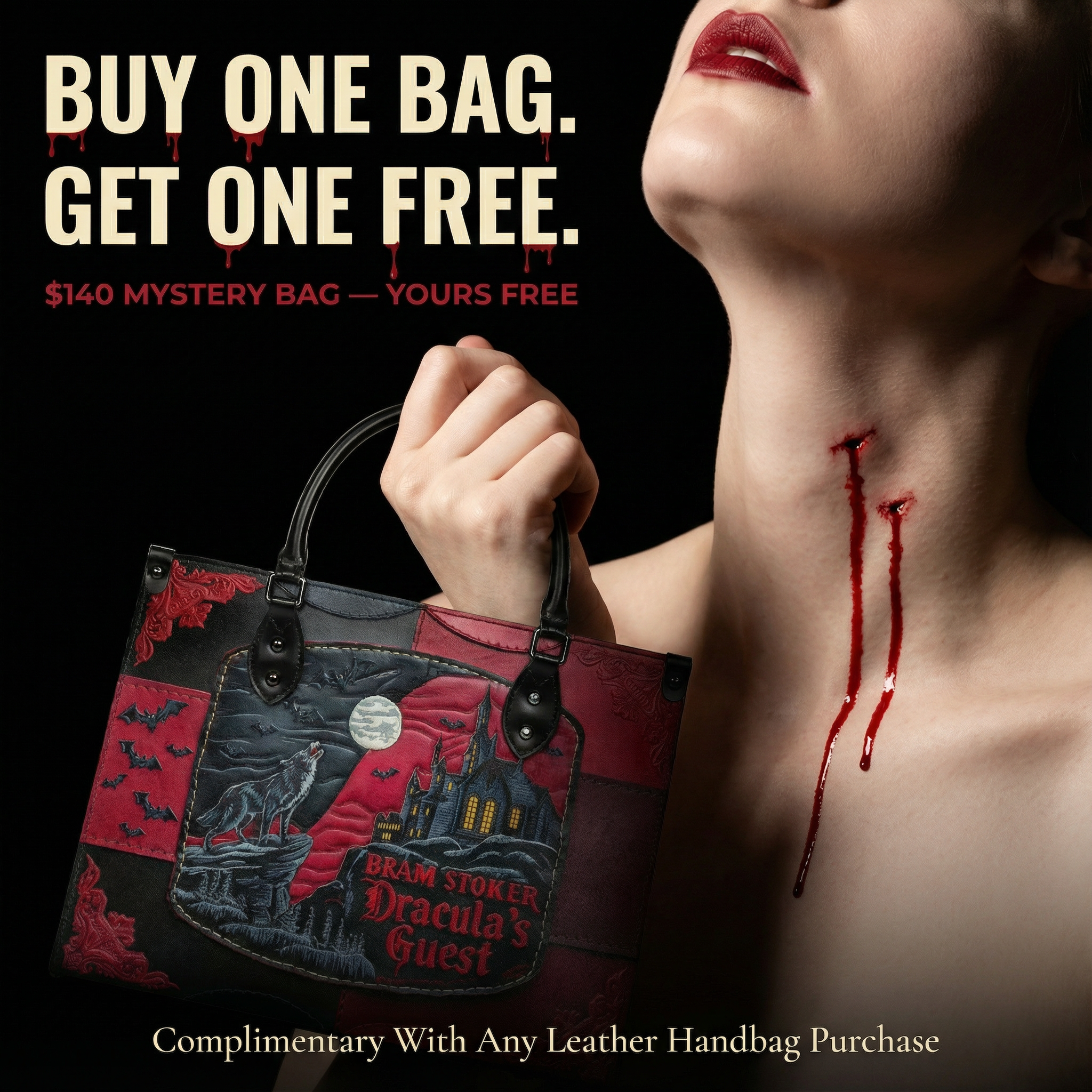 Lettoria - Leather Handbags Inspired by Classical Literature Facebook ad