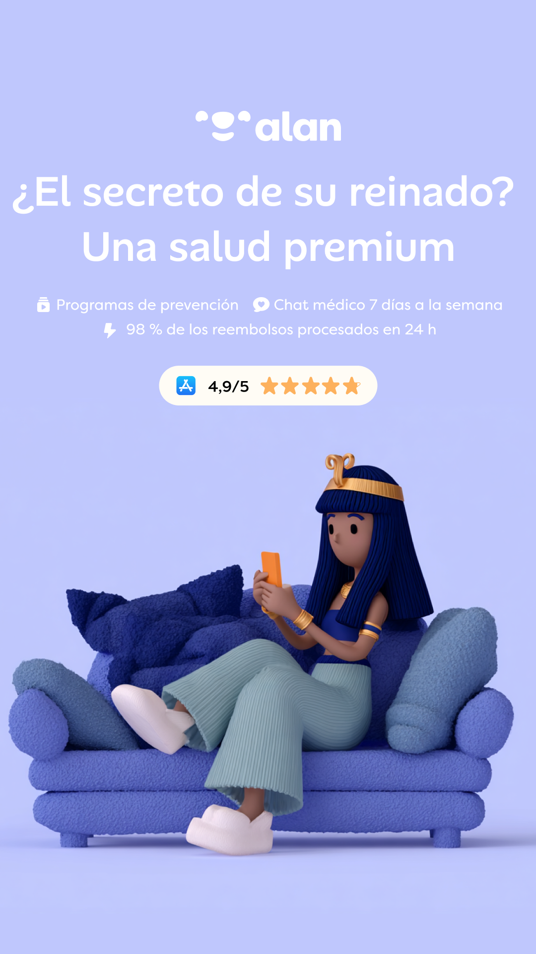 Alan Facebook ad