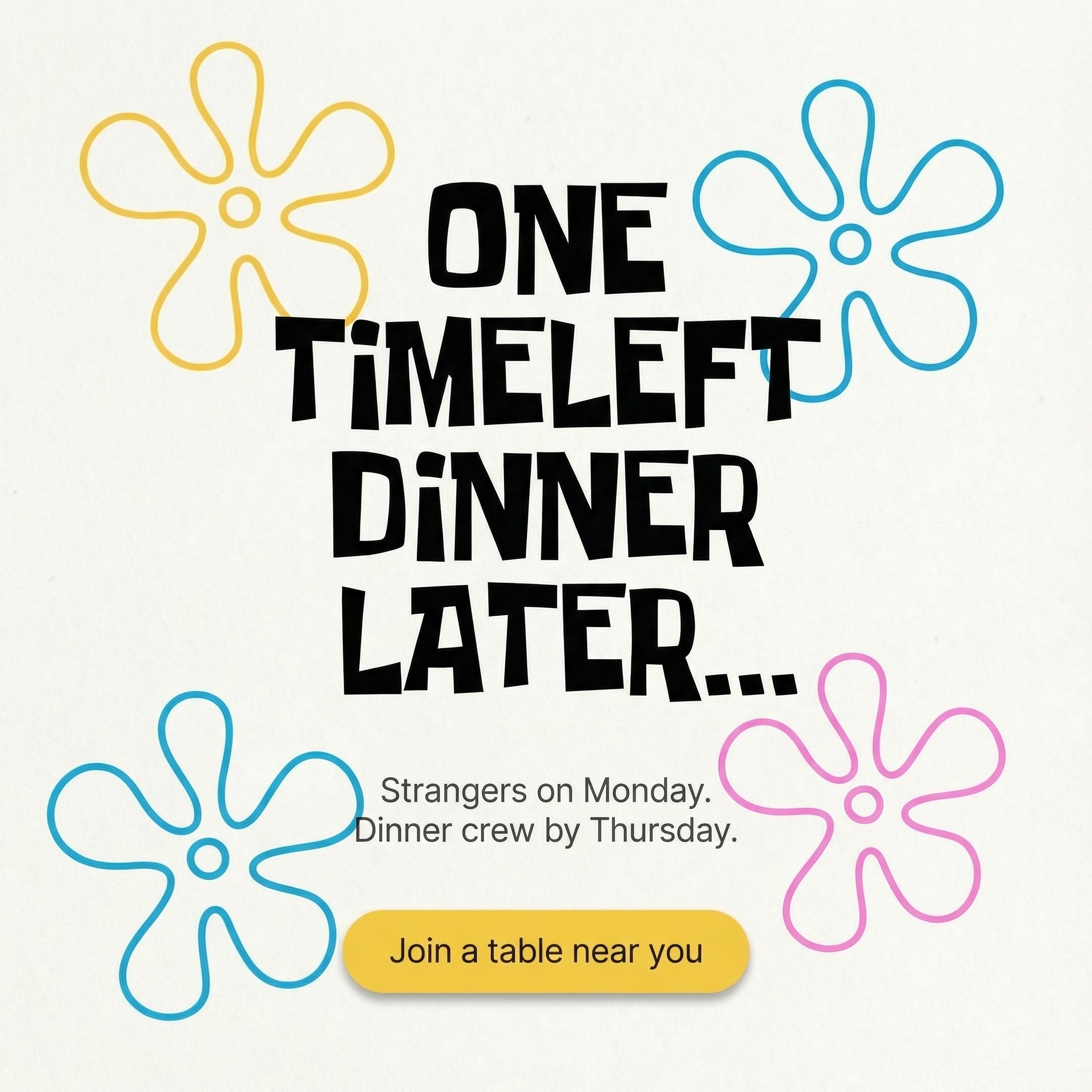 Timeleft Facebook ad