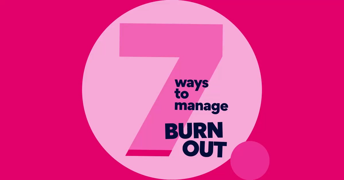 SEEK Facebook ad: 7 ways to manage burnout