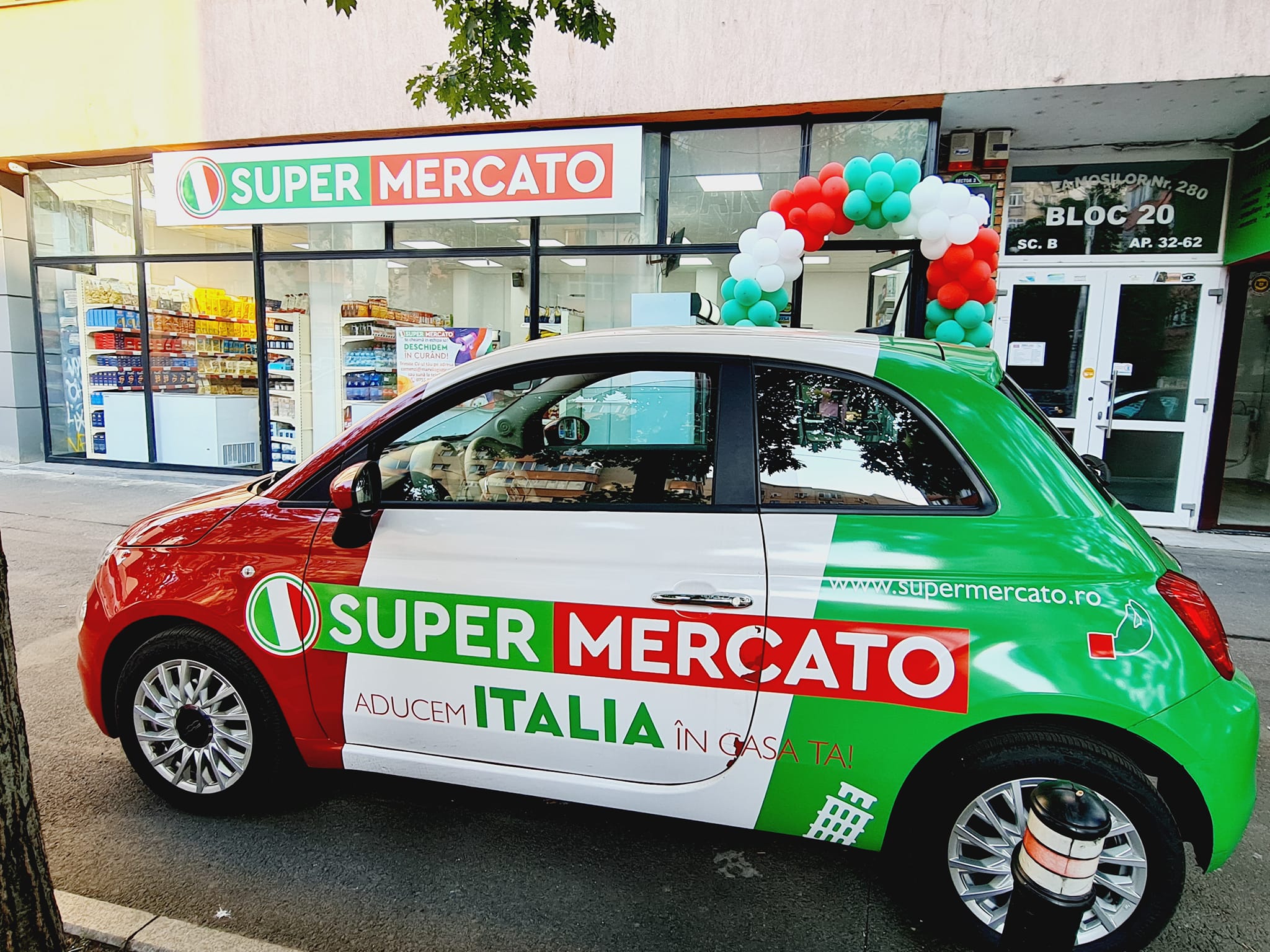 SuperMercato Facebook ad
