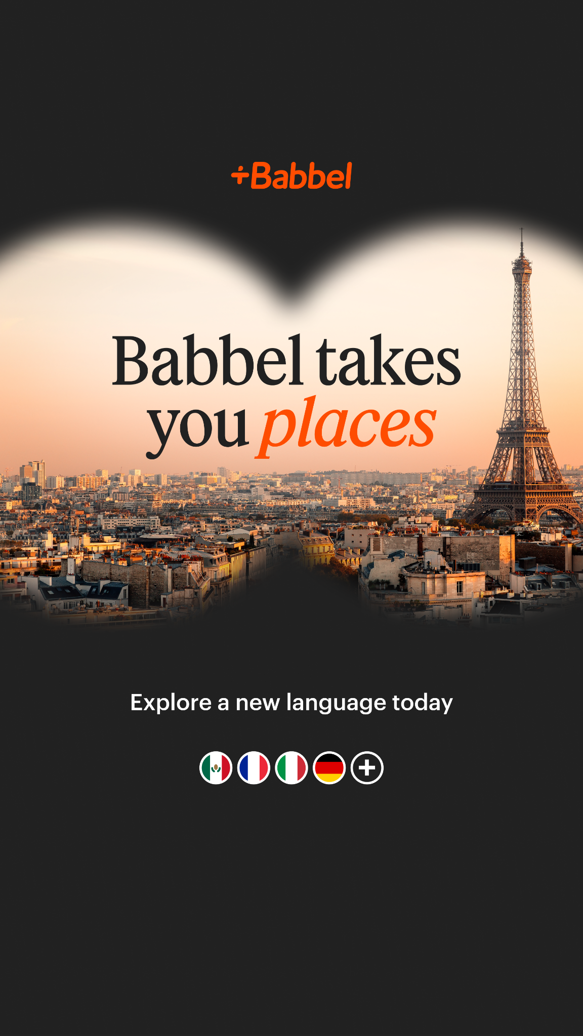 Babbel Facebook ad