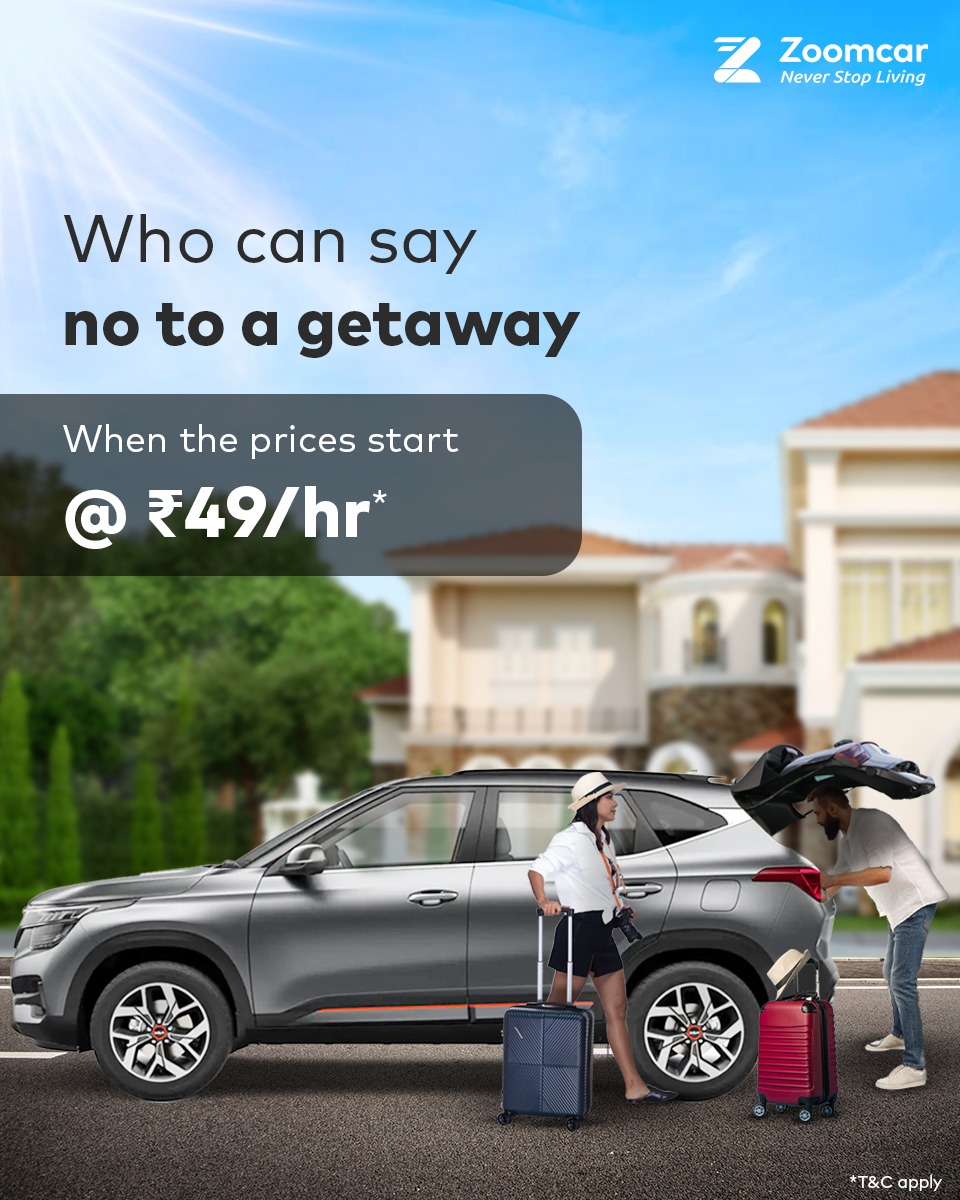 Zoomcar Facebook ad
