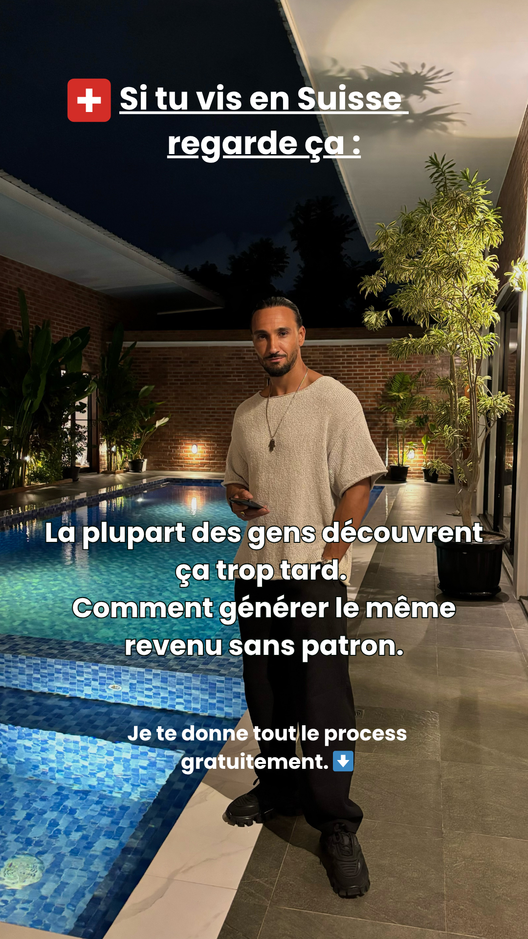 SKΛL Academy Facebook ad: Formation offerte, Spécial Suisse