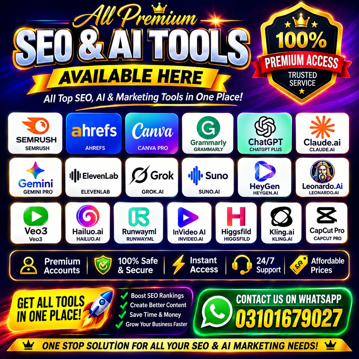 Premium Software store Facebook ad: (14567+π₯ππ©πππͺ)