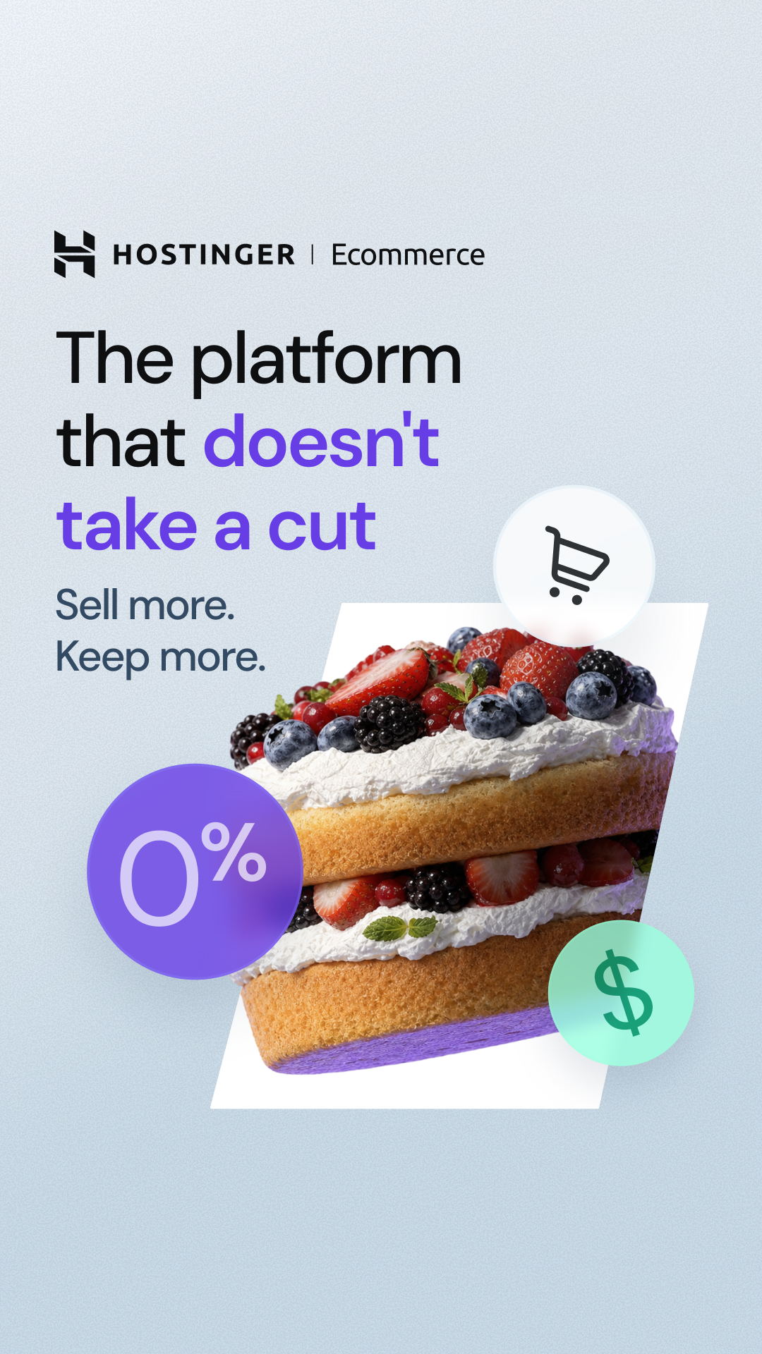 Hostinger Facebook ad from Jul 31, 2026