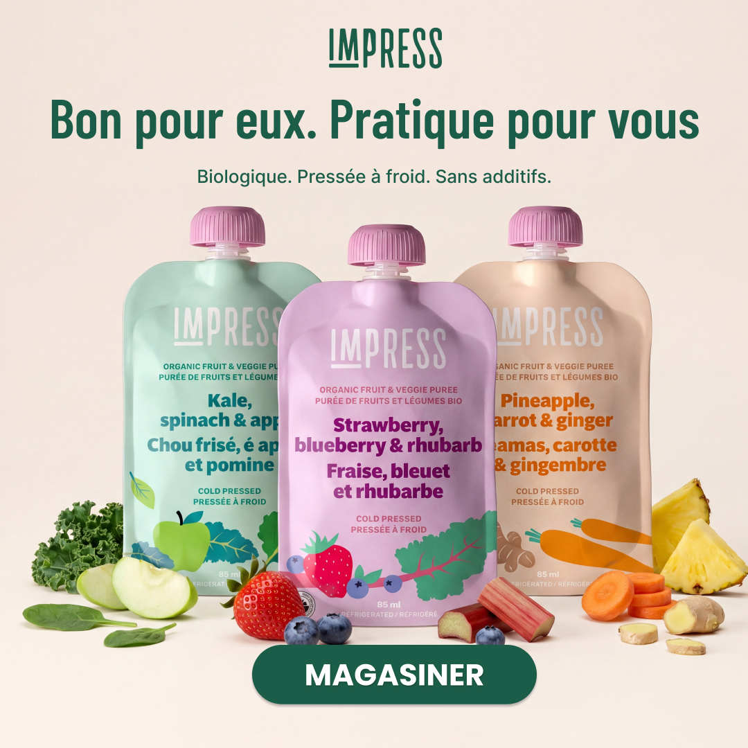 Impress Baby Food Facebook ad from May 29, 2026