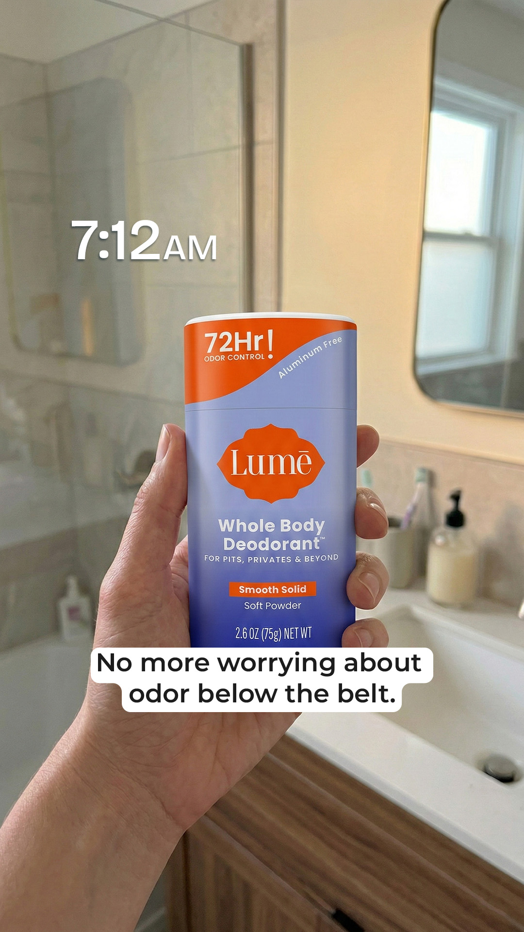 Lume Deodorant Facebook ad
