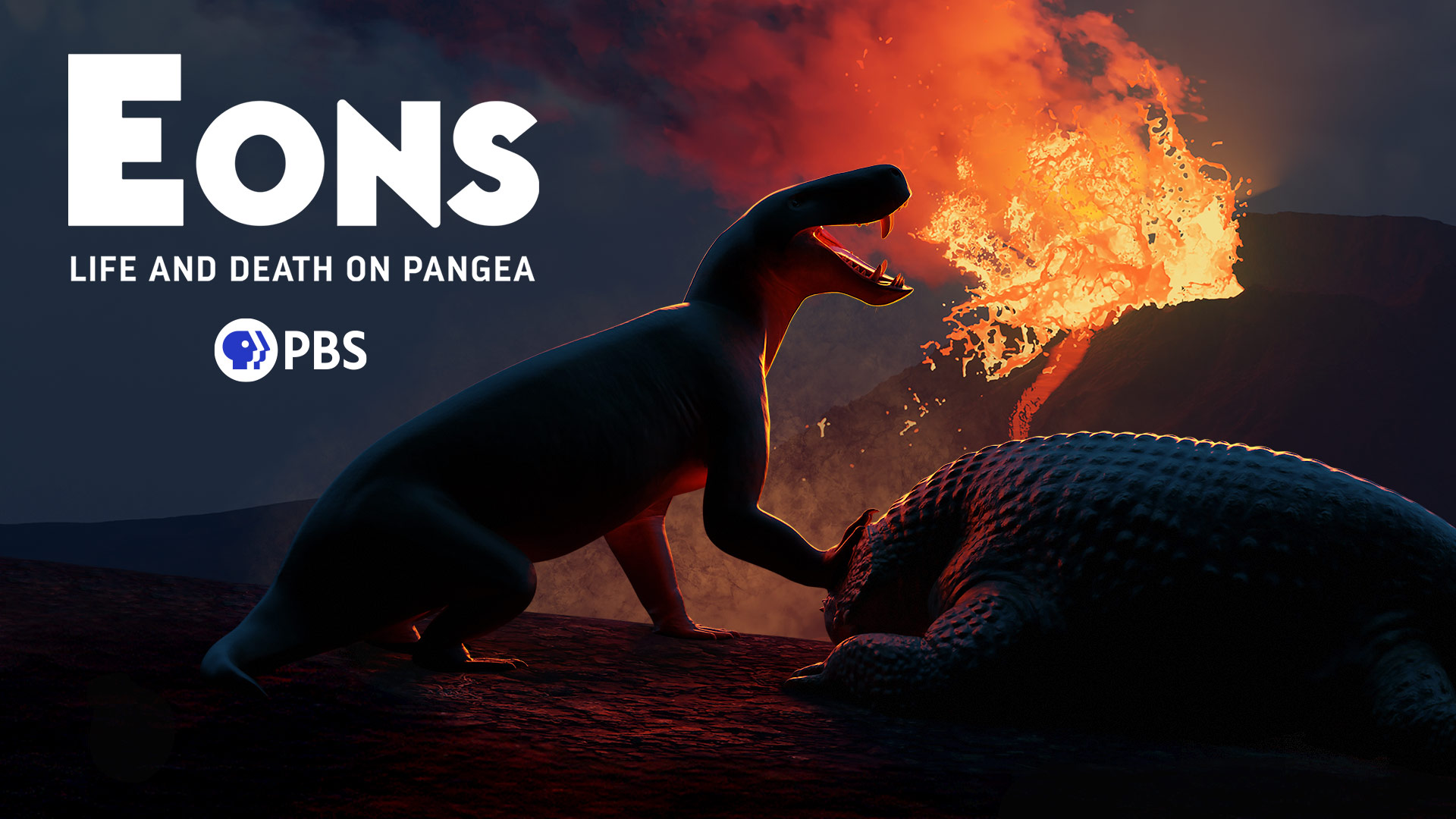 PBS Facebook ad: EONS: Life and Death on Pangea