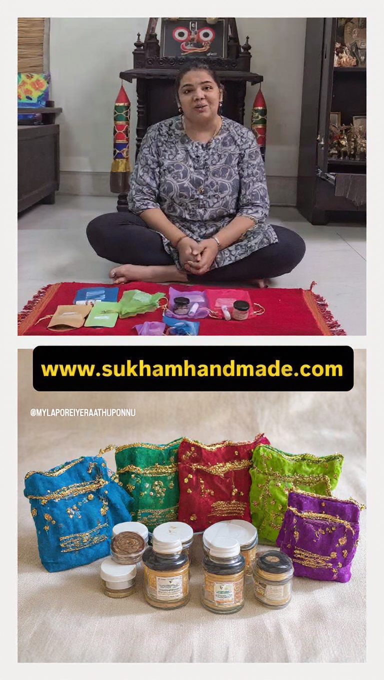 Sukham handmade Facebook ad