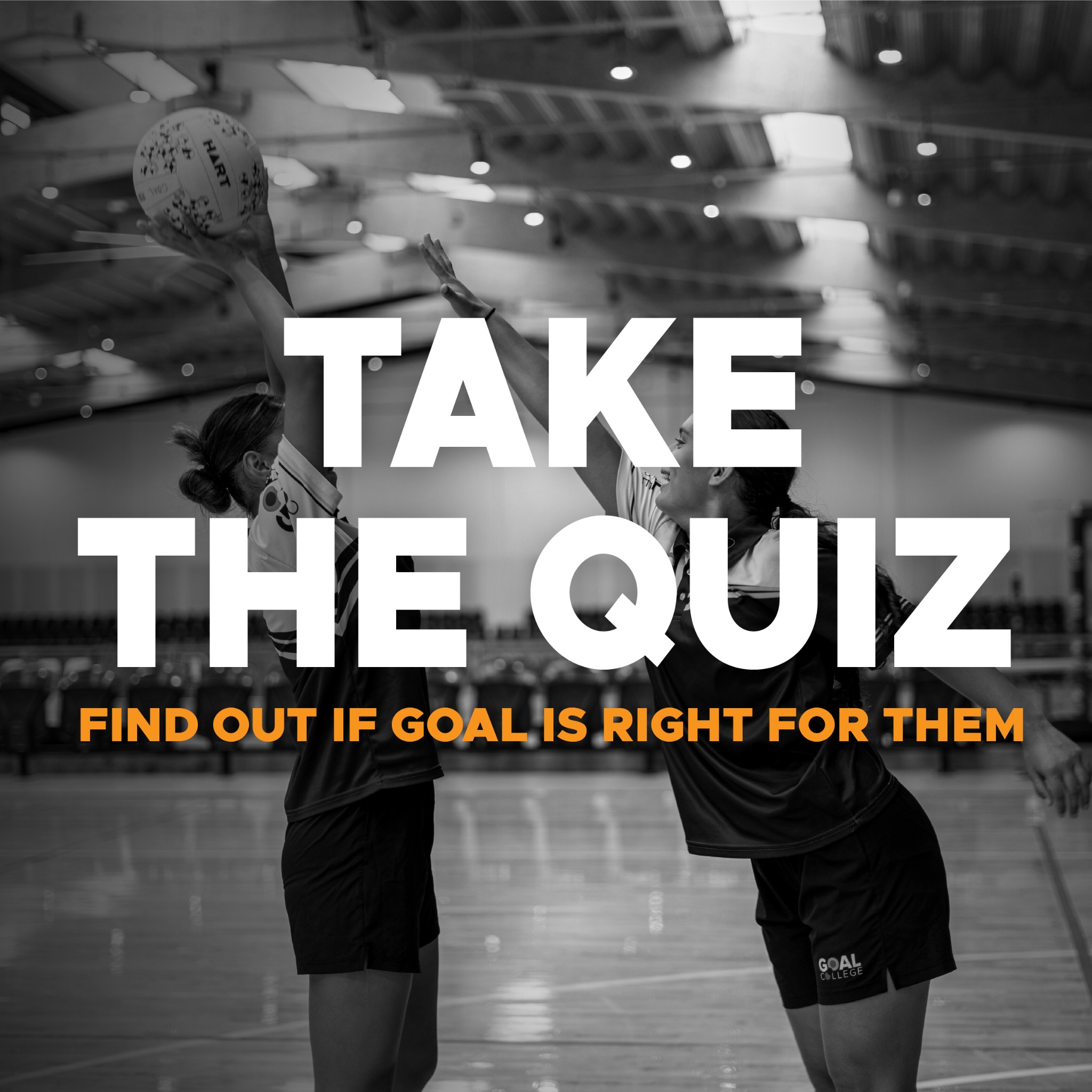 GOAL College Facebook ad