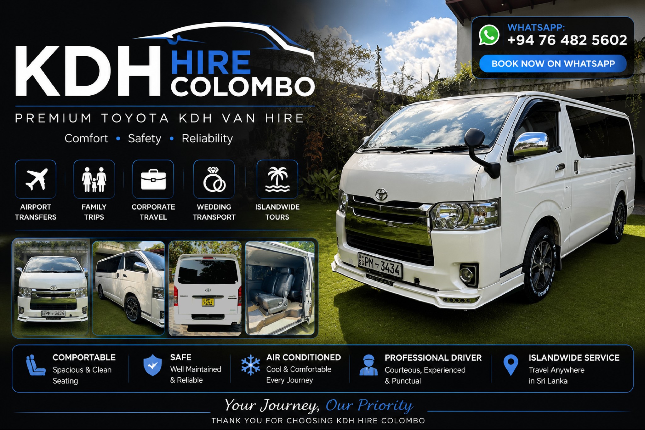 KDH Hire Colombo Facebook ad