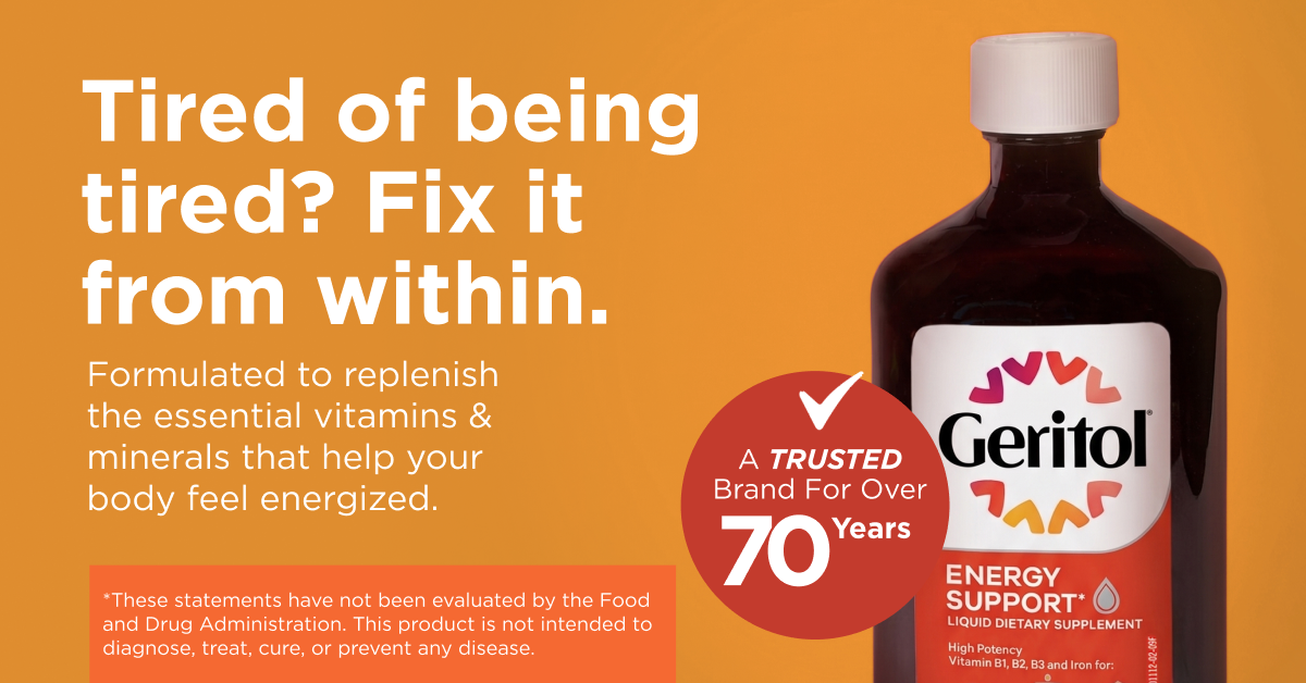Geritol Facebook ad