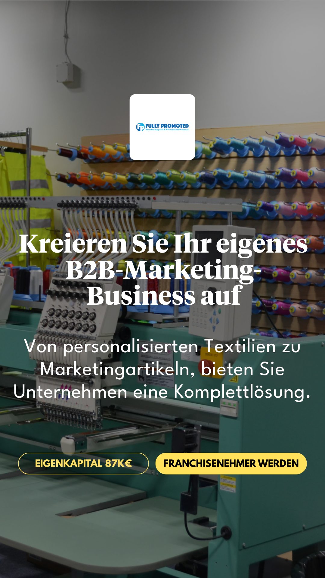 L’Express Franchise Deutschland Facebook ad from Apr 3, 2026