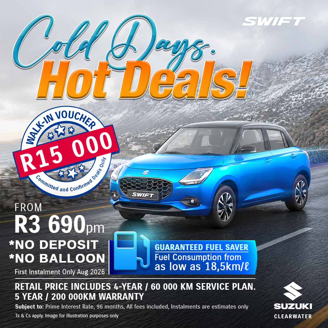 Suzuki Clearwater Facebook ad: Suzuki Swift don't miss it Deal
