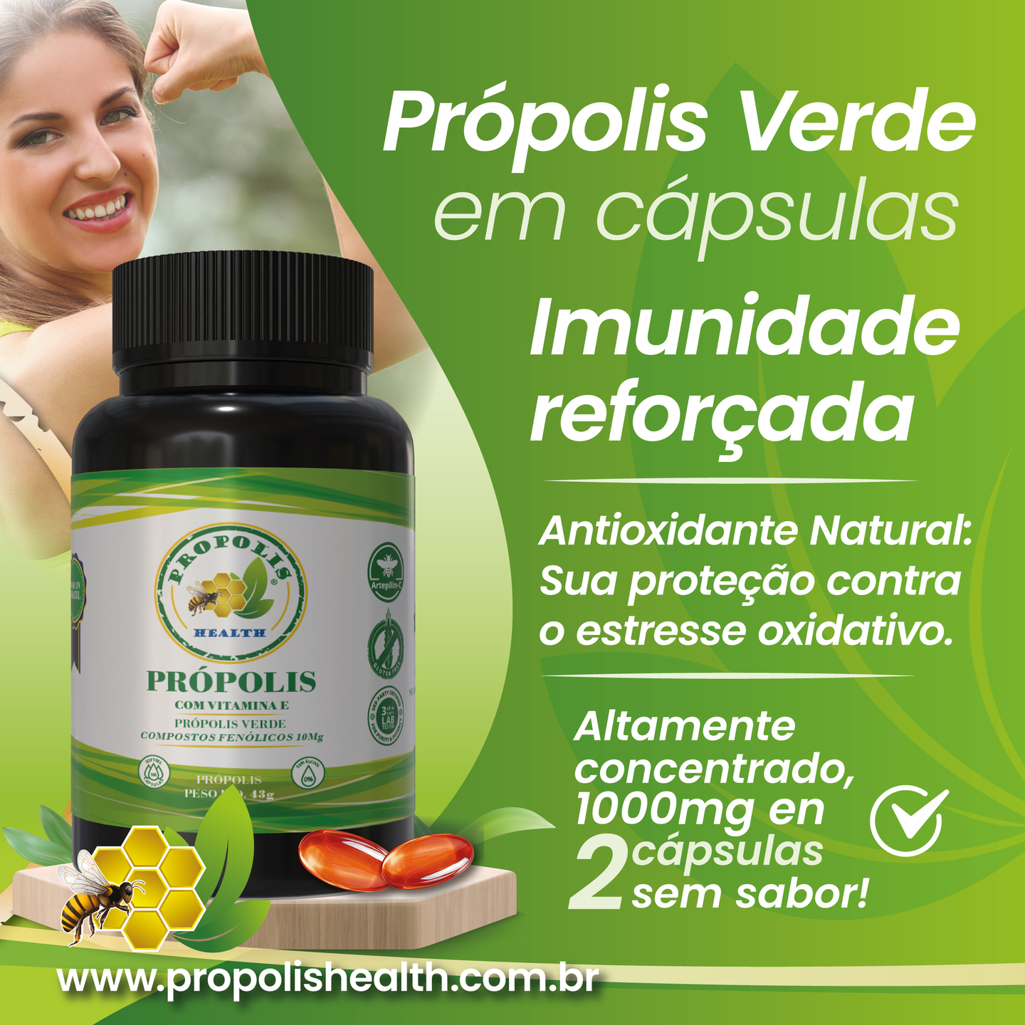 Propolis Health BR Facebook ad