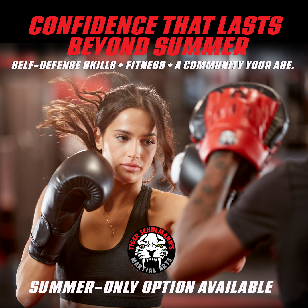 Tiger Schulmann's Martial Arts Facebook ad