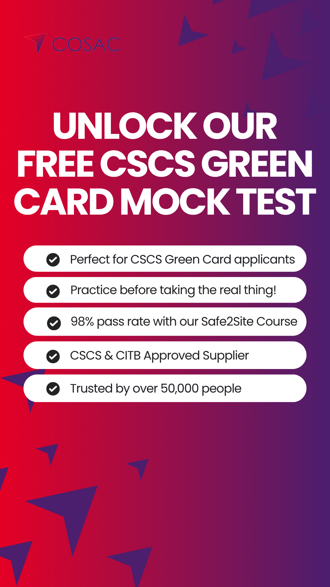 COSAC - The Compliance & Skills Academy Ltd Facebook ad from Jul 9, 2026