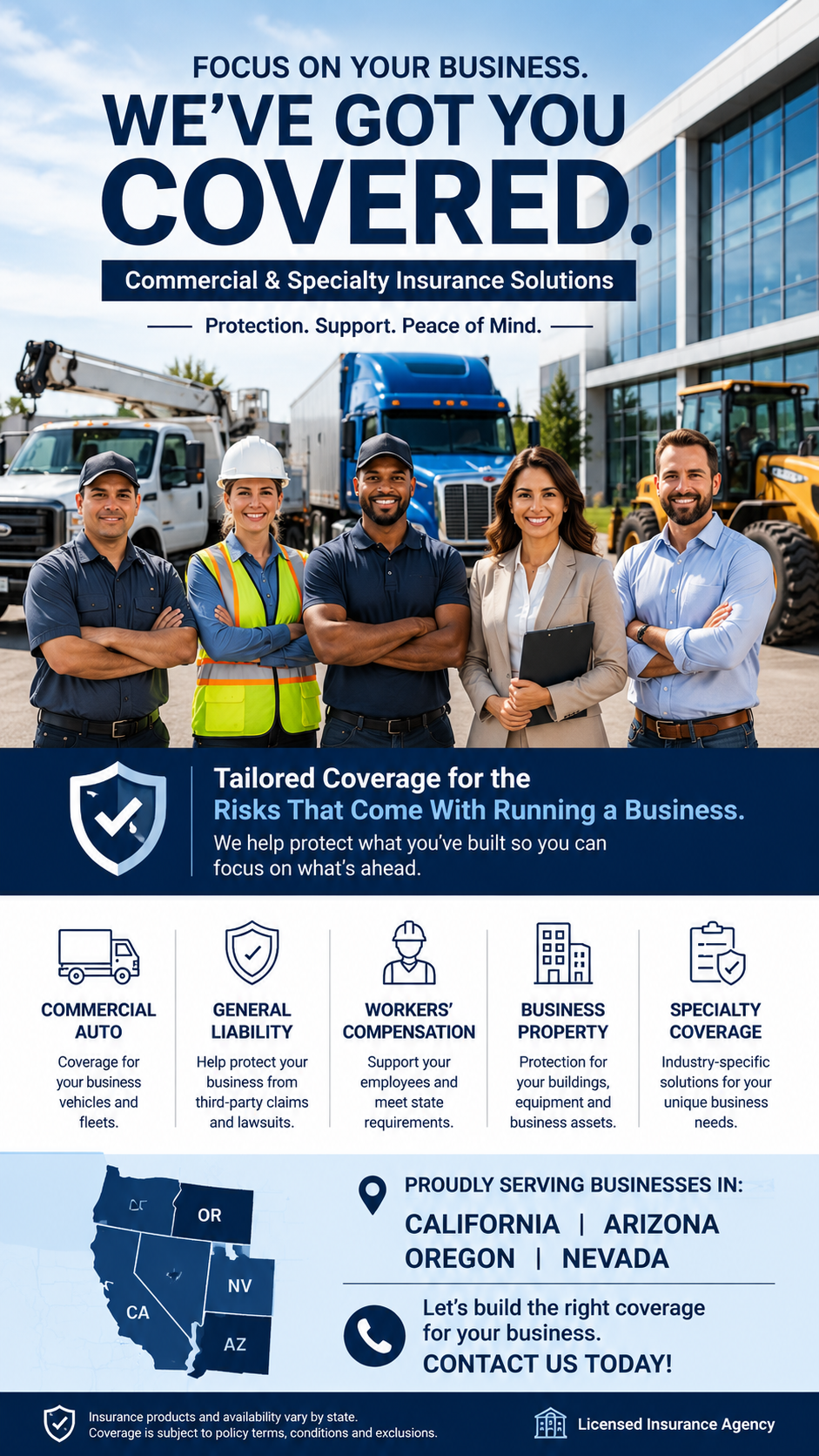 Silvia Gray, MBA Insurance Broker Facebook ad