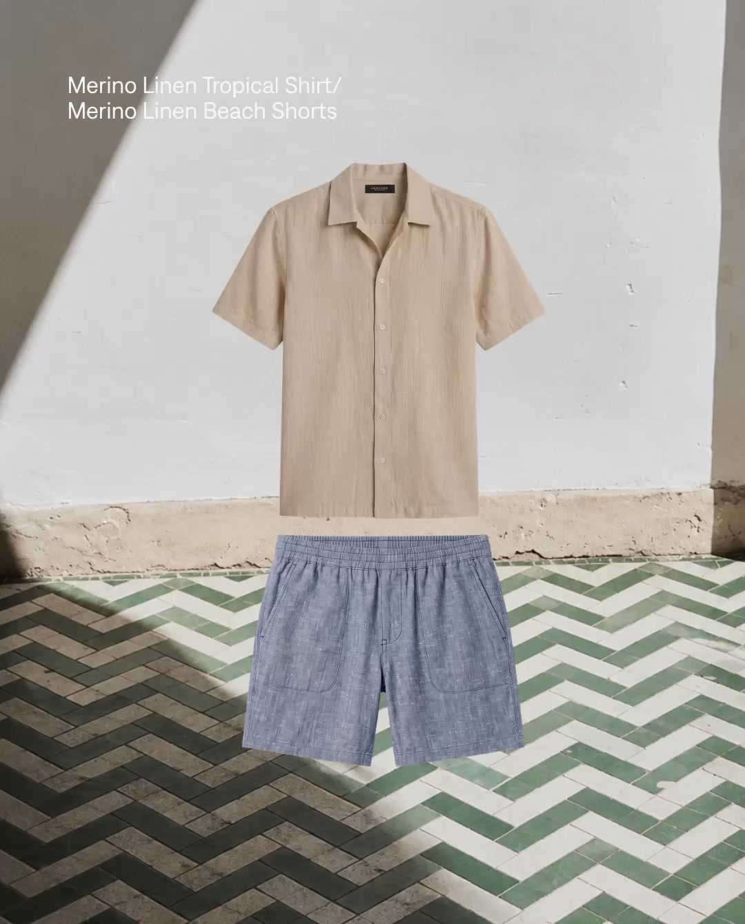 Unbound Merino Facebook ad: The Short Set, Perfected