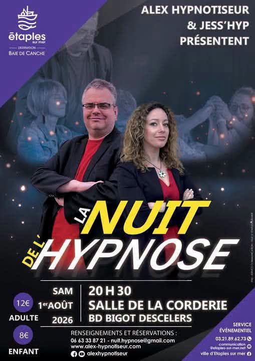 Alex Hypnotiseur de spectacle - Spectacle d'hypnose Facebook ad