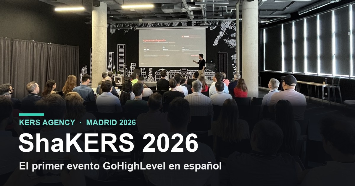 KERS Agency Facebook ad: ShaKERS 2026: el primer evento de GoHighLevel en español…