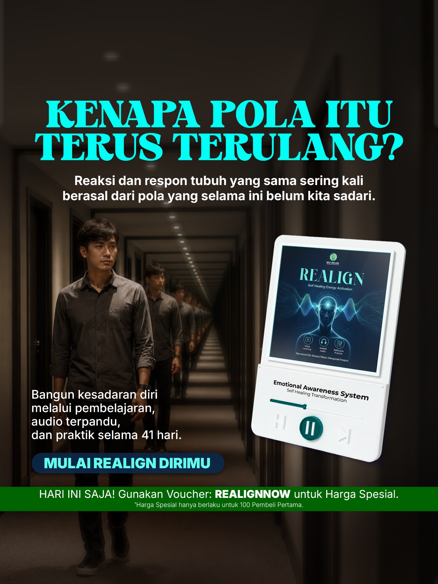Self Healing Transformation ID Facebook ad: Pola Lama Tidak Akan Berubah Sendiri.
