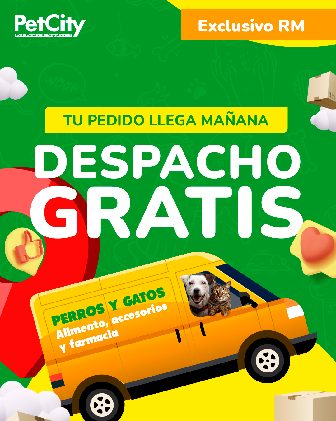 Petcity.cl Facebook ad from Aug 21, 2023