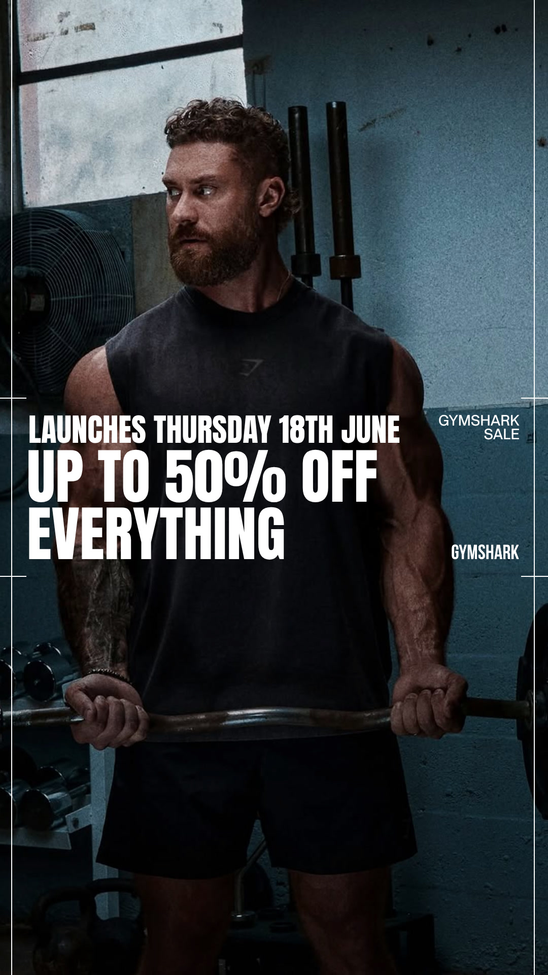Gymshark Facebook ad