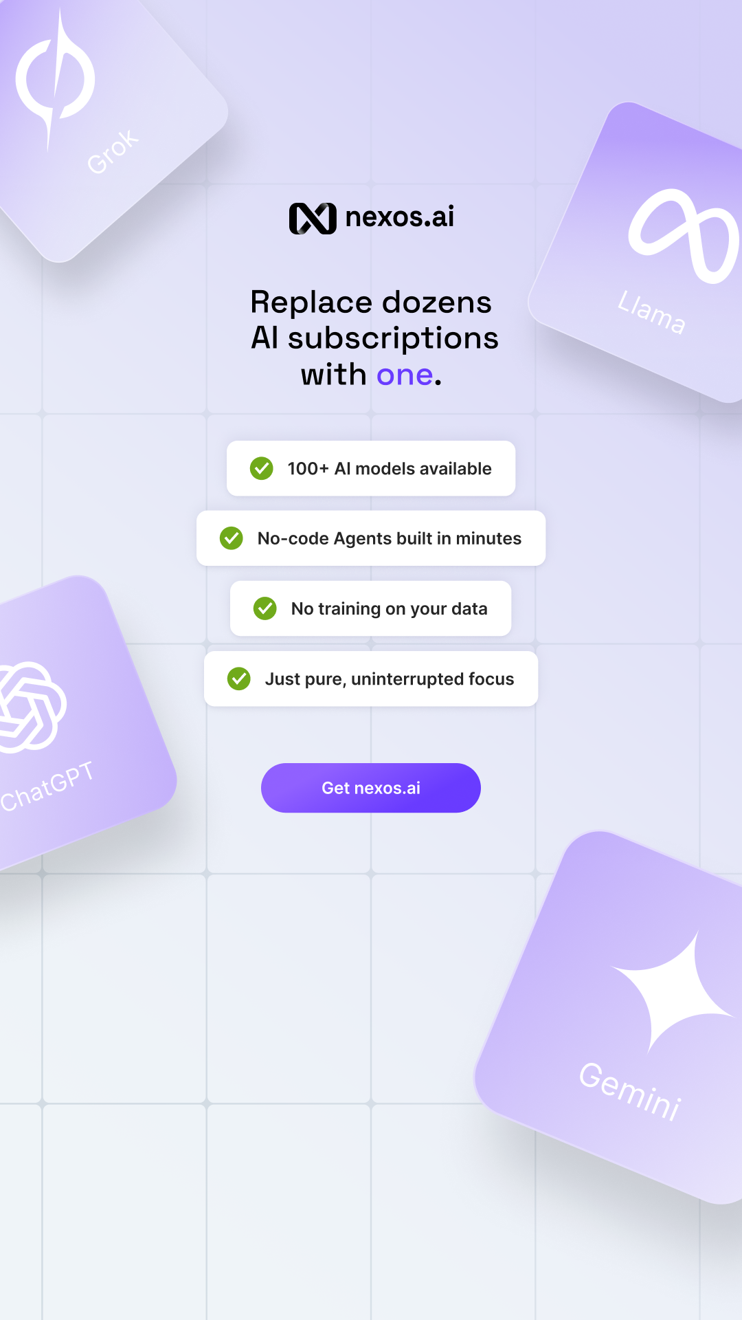 nexos.ai Facebook ad
