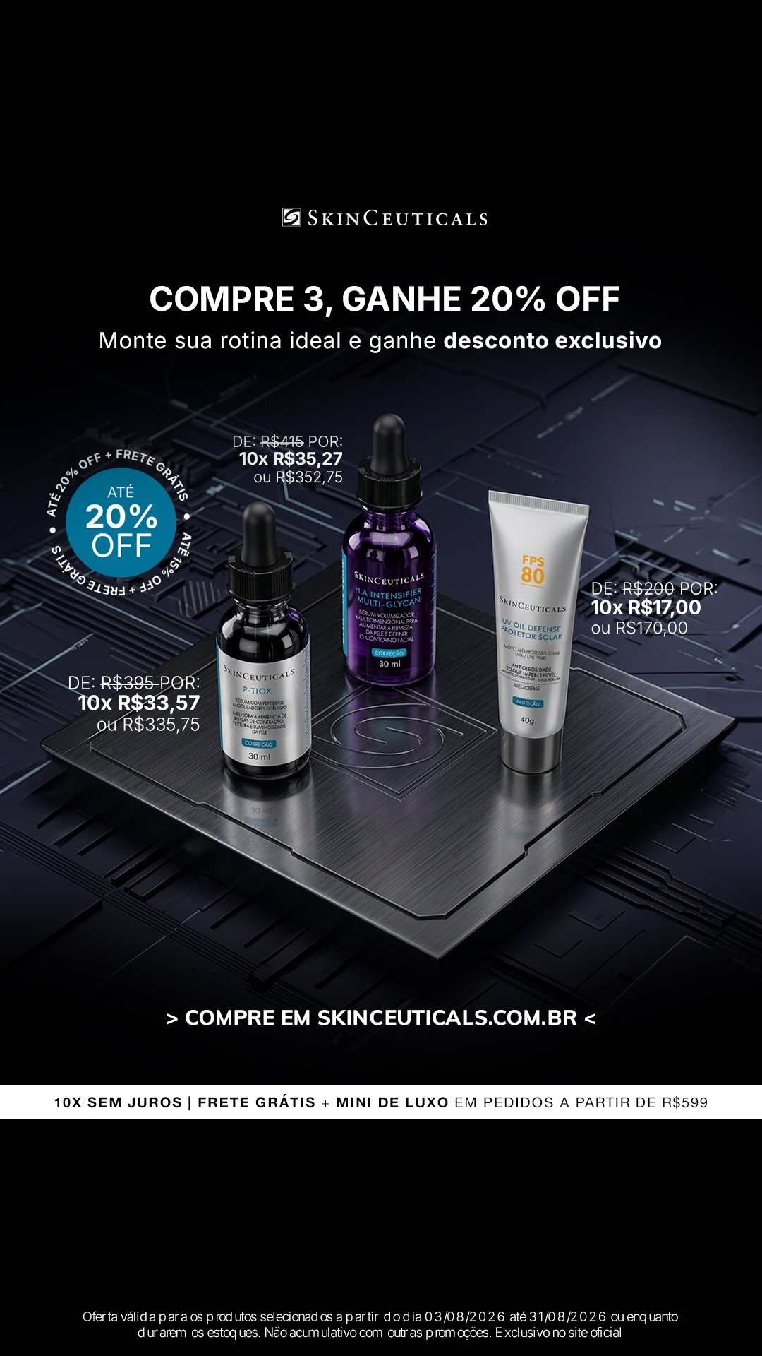 SkinCeuticals Facebook ad