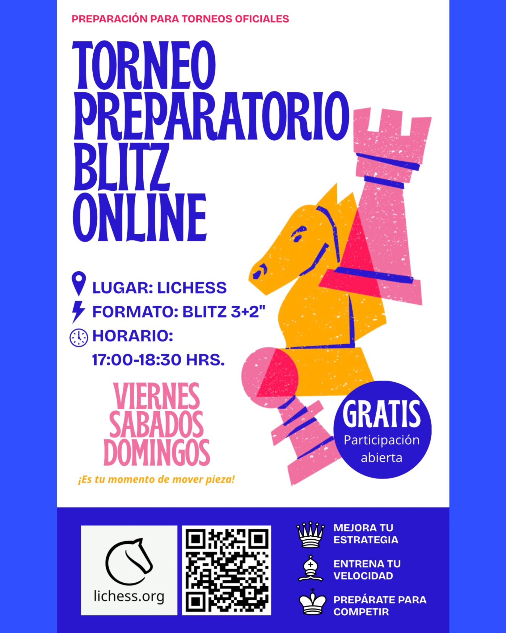 B&K Chess Club Facebook ad: Blitz 3+2 | B&K Chess Club