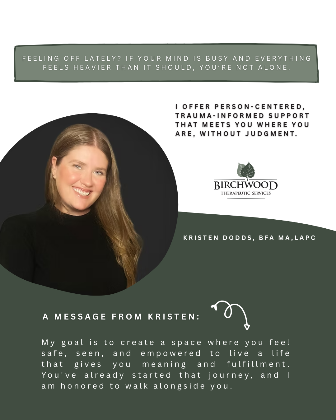 Birchwood Therapeutic Services Facebook ad