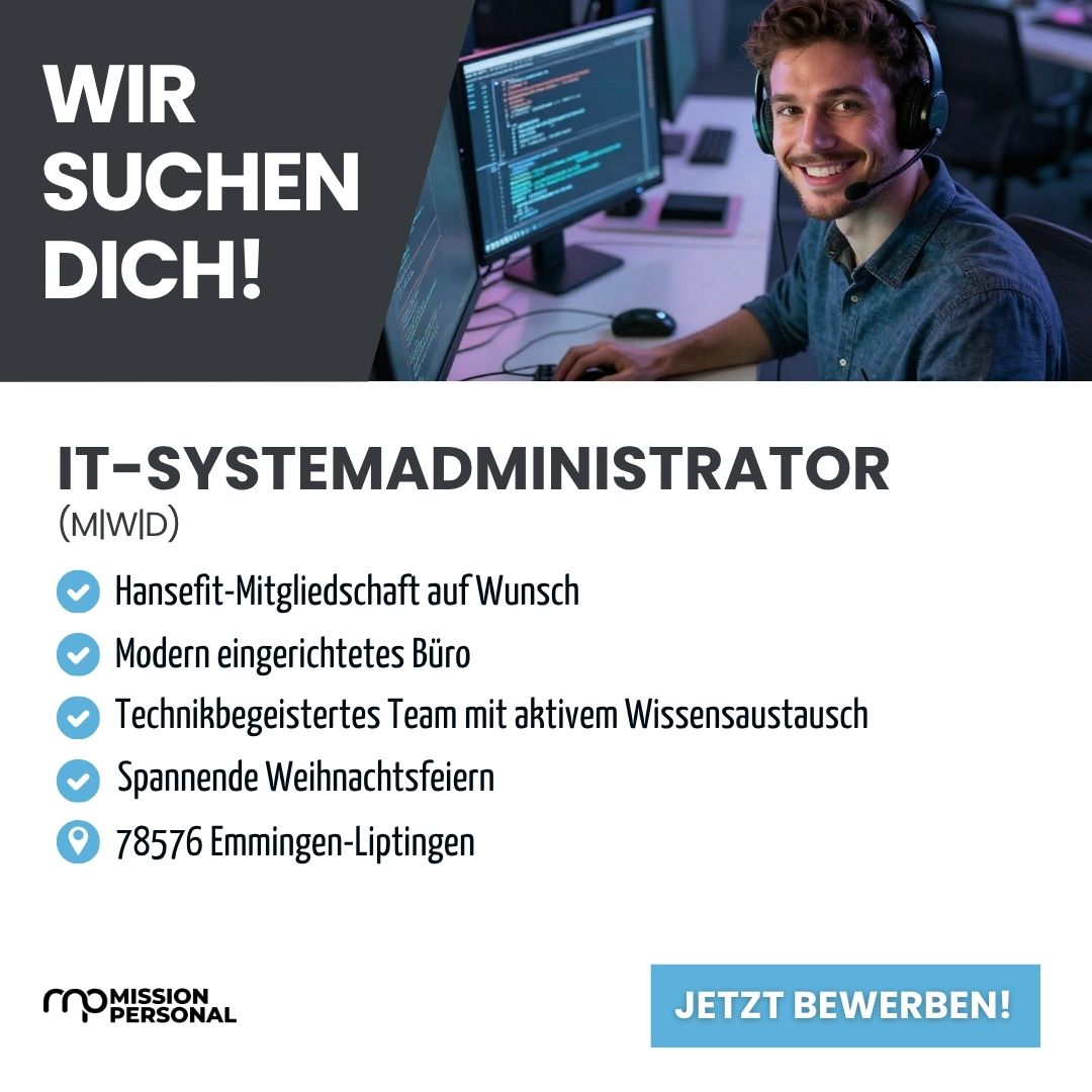 Unsere Mission - Dein neuer Job Facebook ad