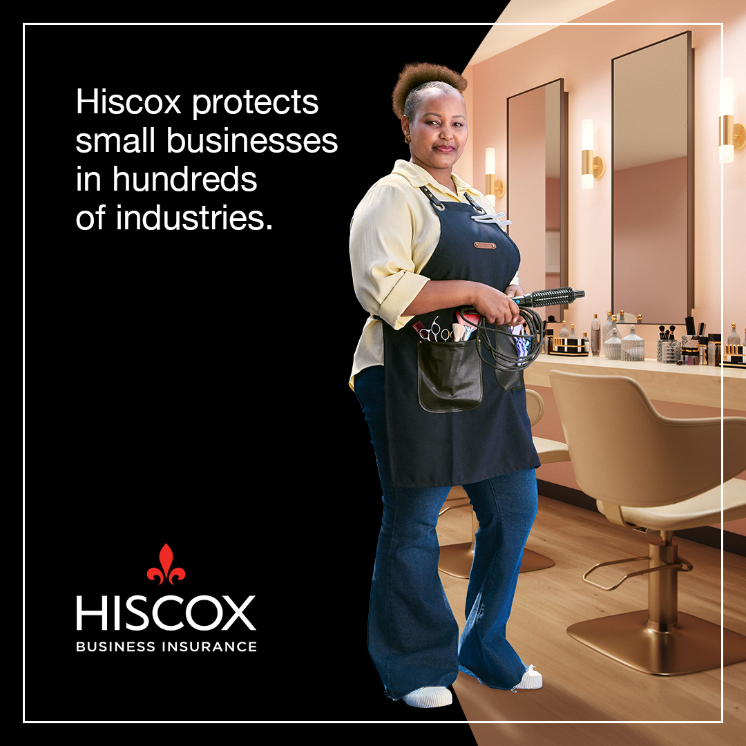 Hiscox Insurance Facebook ad