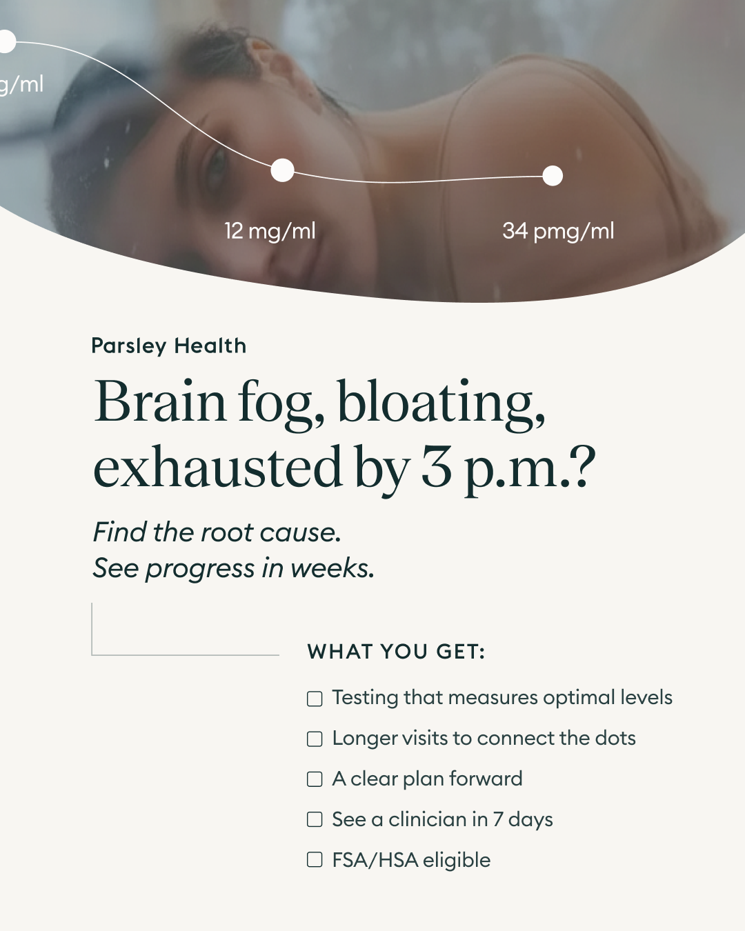 Parsley Health - Root Cause Medicine Facebook ad