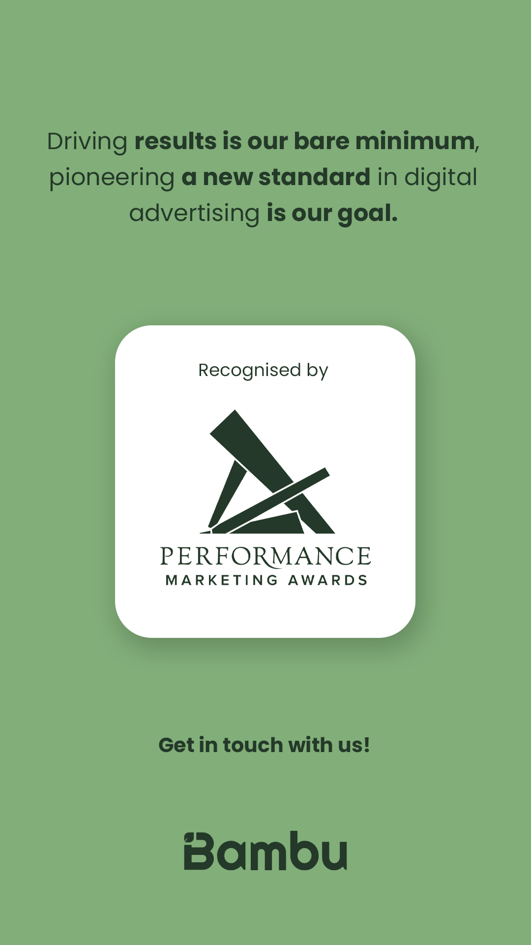 Bambu Facebook ad from Nov 5, 2025