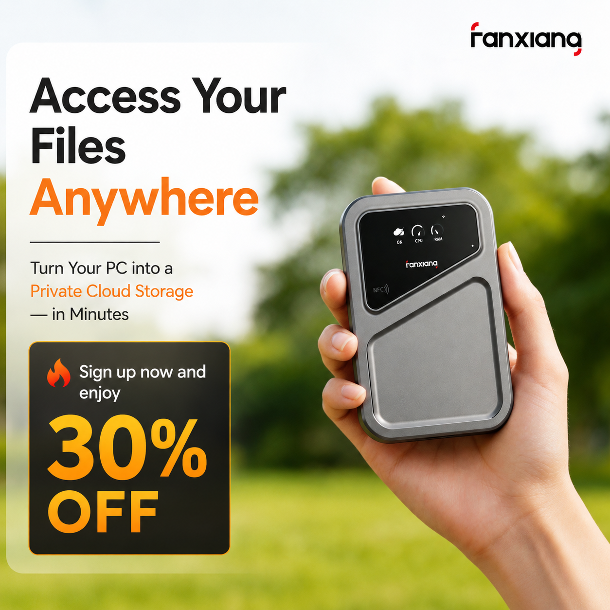 Fanxcloudglobal Facebook ad