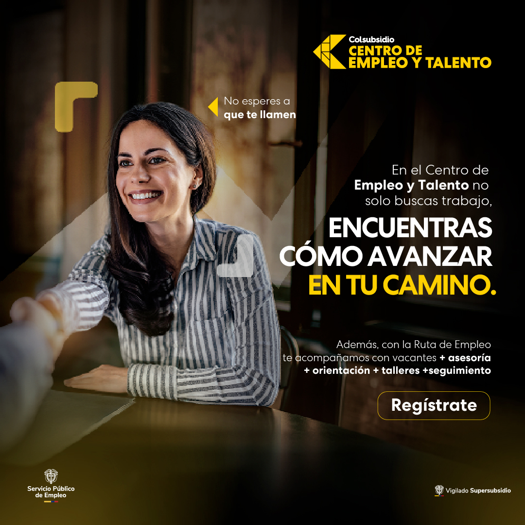 Centro de Empleo y Talento Facebook ad: Tu camino para avanzar