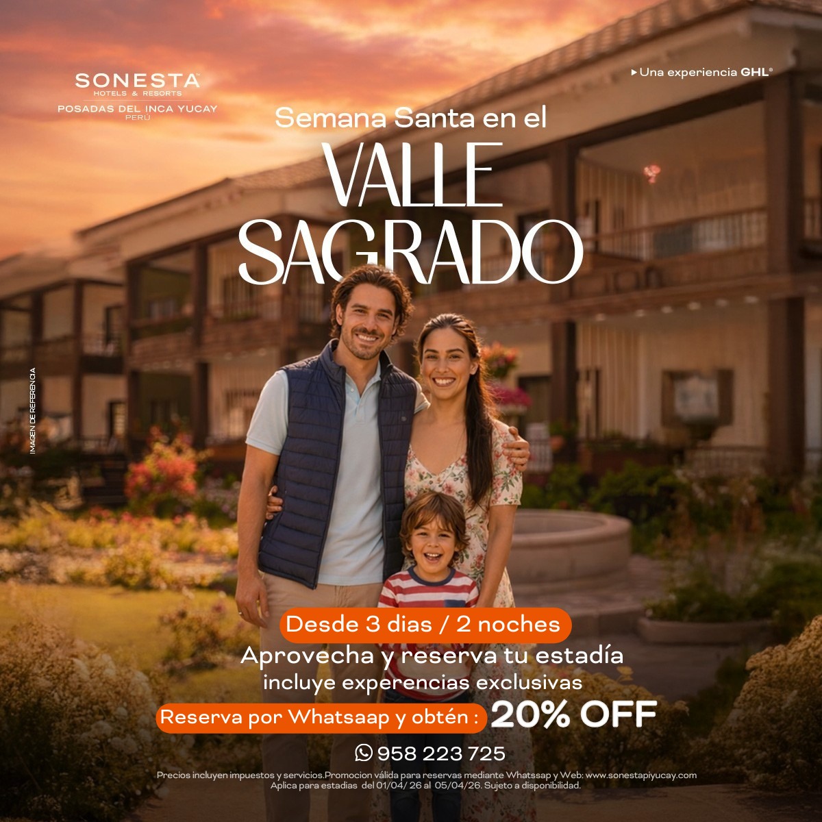 Sonesta Posadas Del Inca Yucay Facebook ad