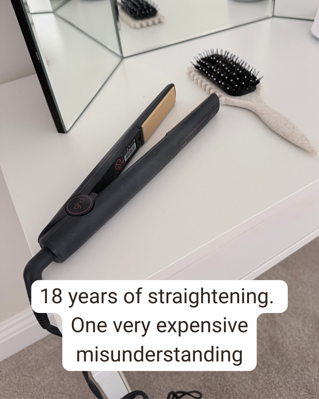Merwave Facebook ad: The problem wasn’t her hair