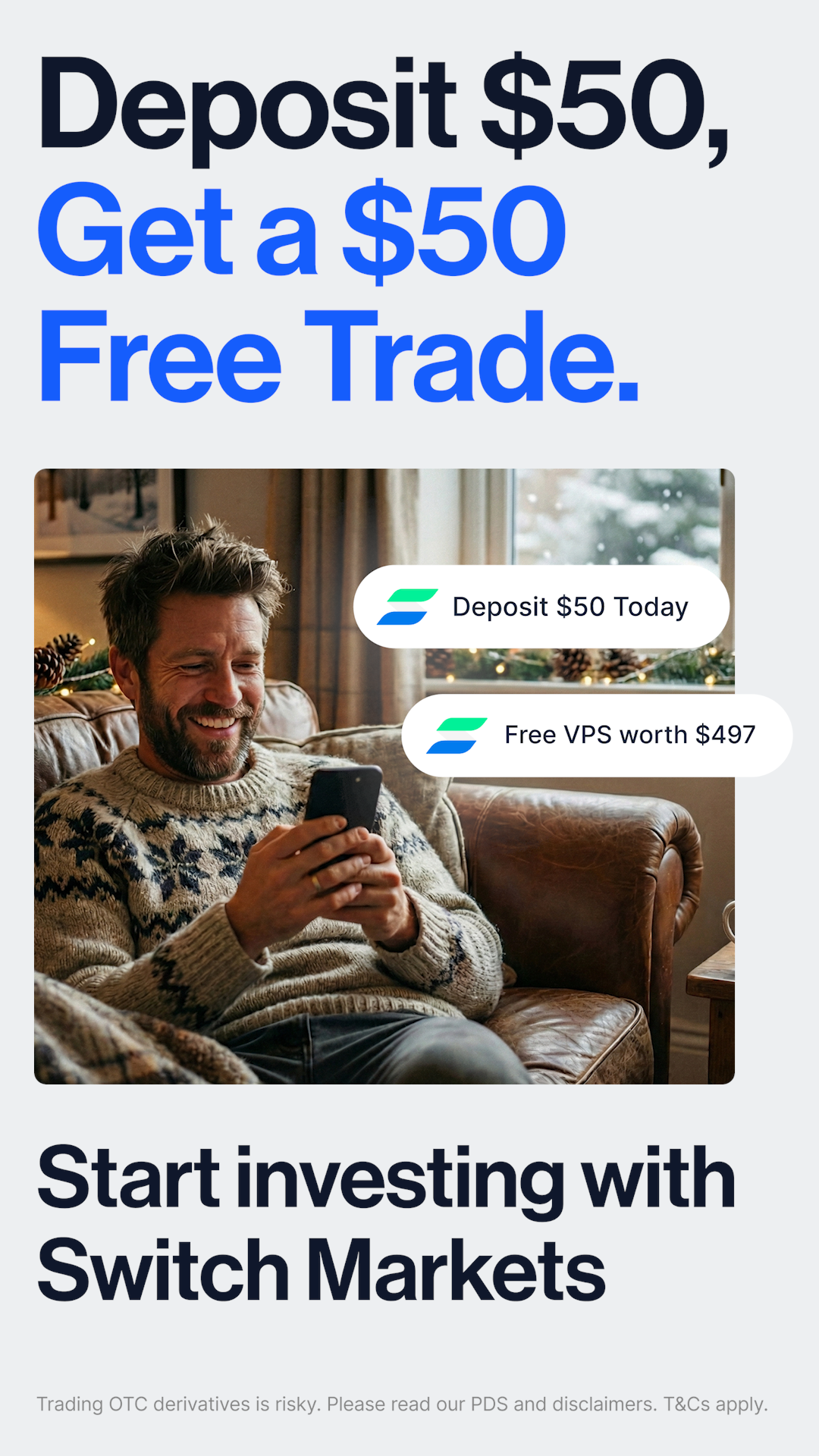 Switch Markets Facebook ad