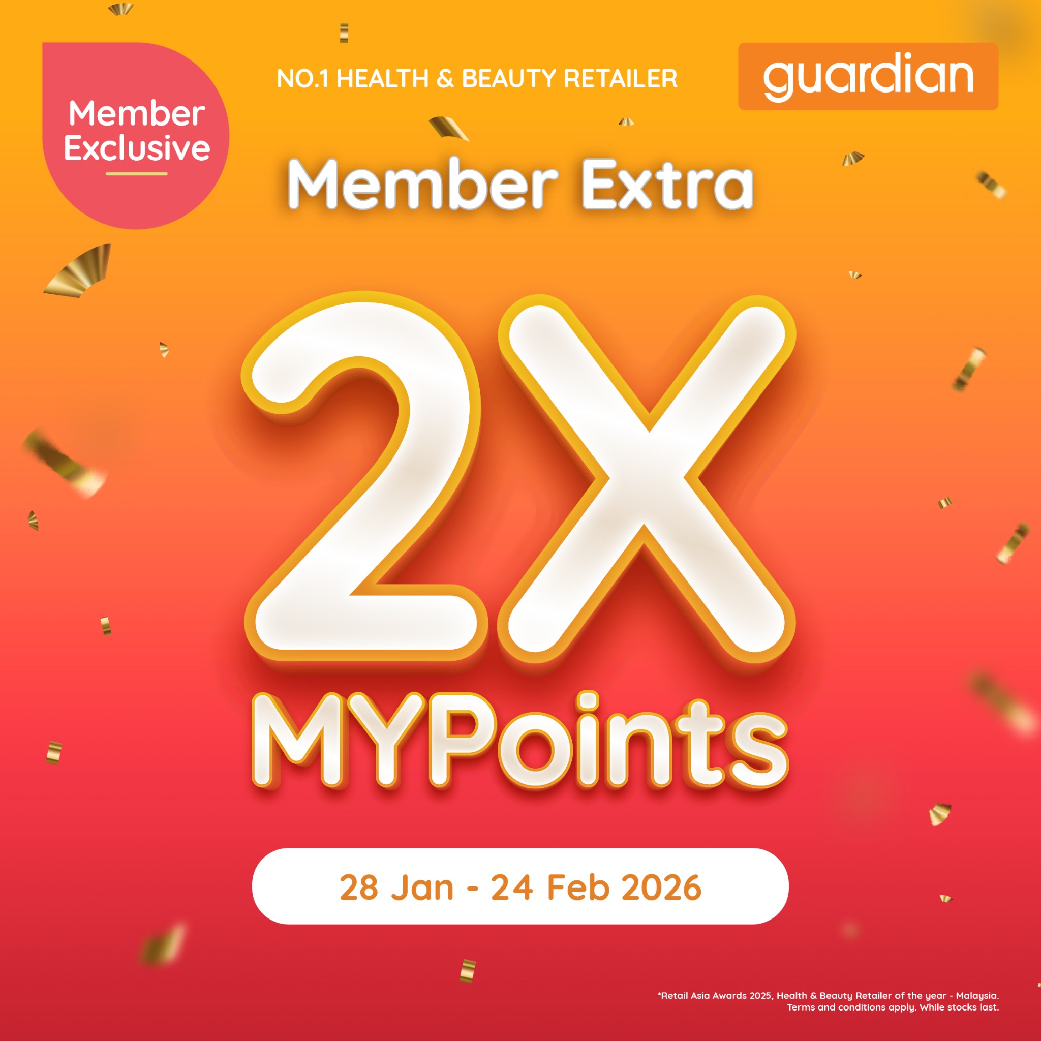 Guardian Health & Beauty Facebook ad